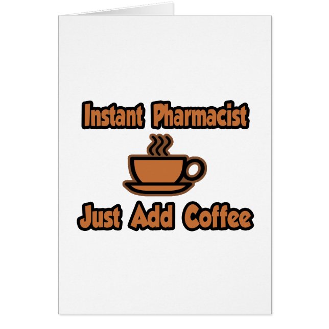 Instant Pharmacist... gewoon koffie toevoegen (Voorkant)