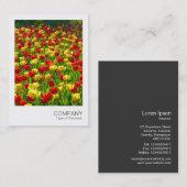 Instant Photo 017 - Tulpen Visitekaartje (Voorkant / Achterkant)