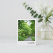 Instant Photo 021 - Cycle Way Visitekaartje (Staand voorkant)