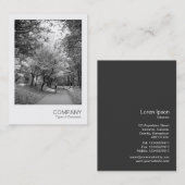 Instant Photo 022 - Cycle Way BW Visitekaartje (Voorkant / Achterkant)