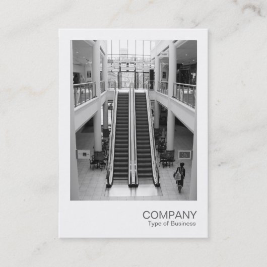 Instant Photo 024 - Escalators Visitekaartje (Voorkant)