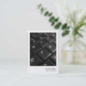 Instant Photo 026 - toetsenbord Visitekaartje (Staand voorkant)