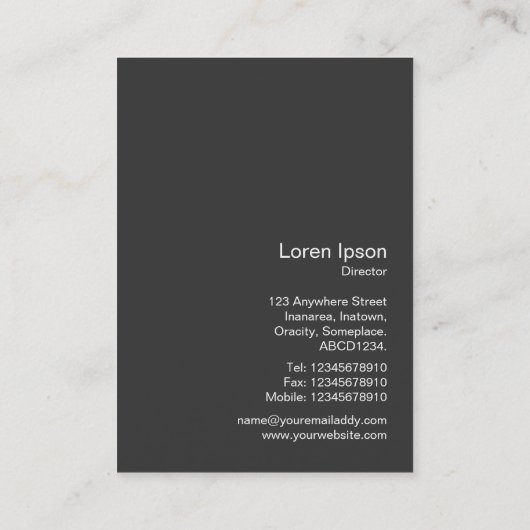 Instant Photo 02 - Winkelarcade Visitekaartje (Achterkant)