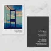 Instant Photo 050 - Bridge to England Visitekaartje (Voorkant / Achterkant)