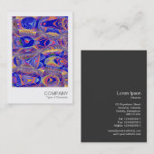 Instant Photo 054 - Fractal Abstract 061012a Visitekaartje (Voorkant / Achterkant)