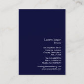 Instant Photo 057 - Blue Autumn Visitekaartje (Achterkant)