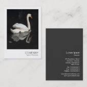 Instant Photo 074 - Swan Visitekaartje (Voorkant / Achterkant)