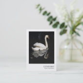 Instant Photo 074 - Swan Visitekaartje (Staand voorkant)
