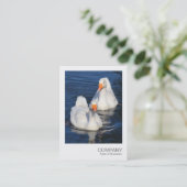 Instant Photo 075 - Two Emden Gese Visitekaartje (Staand voorkant)