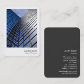 Instant Photo 081a - Reflective Kantoor Block Visitekaartje (Voorkant / Achterkant)