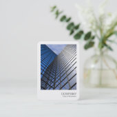 Instant Photo 081a - Reflective Kantoor Block Visitekaartje (Staand voorkant)