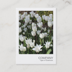 Instant Photo 090 - White Tulips Visitekaartje