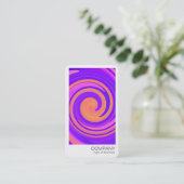 Instant Photo - Abstract 250816 - 01c Visitekaartje (Staand voorkant)