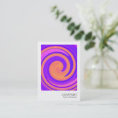 Instant Photo - Abstract 250816 - 01c Visitekaartje (Staand voorkant)