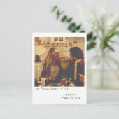  Instant Photo - Autumn Leaves Garland Herfst Feestdagenkaart (Staand voorkant)