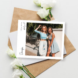 Instant Photo Be My Proposal V4 Handwriting Kaart