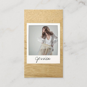 Instant Photo Card II - Acteurs, Bands Visitekaartje