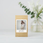  Instant Photo Card II - Acteurs, Bands Visitekaartje (Staand voorkant)