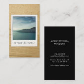  Instant Photo Card voor fotografie Visitekaartje (Voorkant / Achterkant)