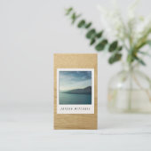  Instant Photo Card voor fotografie Visitekaartje (Staand voorkant)