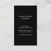  Instant Photo Card voor fotografie Visitekaartje (Achterkant)