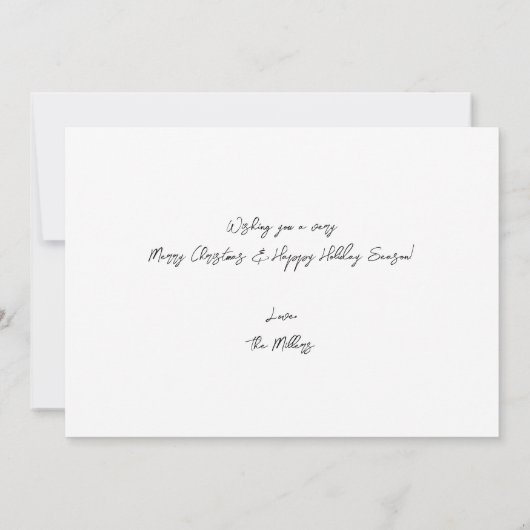 Instant Photo Festive Kerstmis (Achterkant)