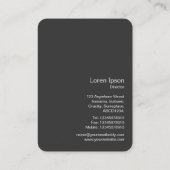 Instant Photo - Kalanchoë bloemen en knoppen Visitekaartje (Achterkant)