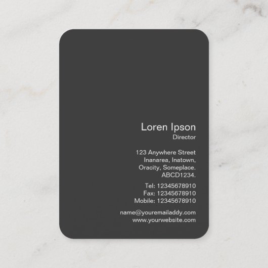 Instant Photo - Kalanchoë bloemen en knoppen Visitekaartje (Achterkant)