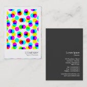 Instant Photo - Kleur halftoon patroon Visitekaartje (Voorkant / Achterkant)