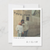 Instant Photo Sla de datum Kaart op (Voorkant)