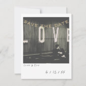 Instant Photo Sla de datum Kaart op (Voorkant)