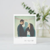  Instant Photo Sla de datum Kaart op (Staand voorkant)