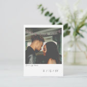 Instant Photo Sla de datum Kaart op (Staand voorkant)