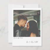 Instant Photo Sla de datum Kaart op (Voorkant)