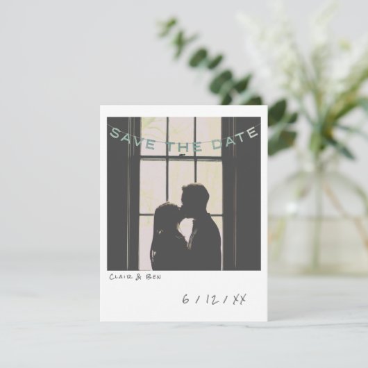  Instant Photo Sla de datum Kaart op (Staand voorkant)