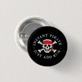 Instant Pirate Ronde Button 3,2 Cm (Voorkant /achterkant)