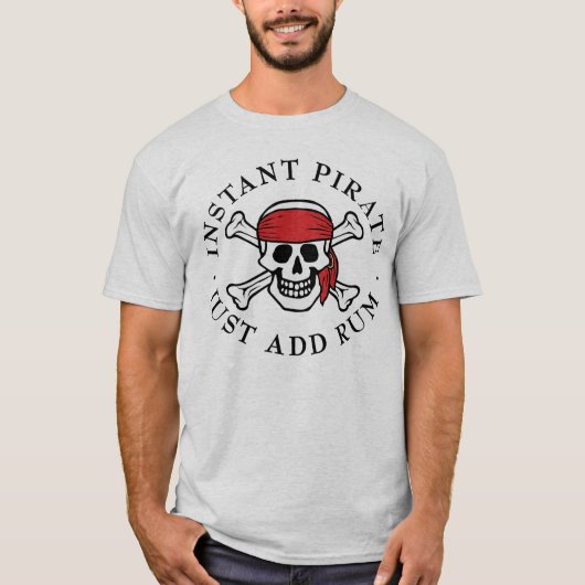 Instant Pirate T-shirt (Voorkant)