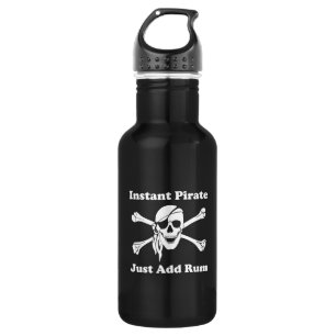 Instant Pirate voegt alleen Rum toe Waterfles