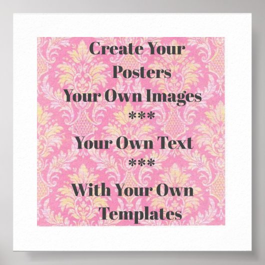 Instant Poster Sjabloon downloaden (Voorkant)