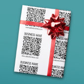 Instant QR-code (voer de URL van uw website in om  Cadeaupapier