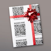 Instant QR-code (voer de URL van uw website in om  Cadeaupapier
