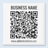 Instant QR-code (voer de URL van uw website in om Magneet