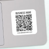 Instant QR-code (voer de URL van uw website in om Sticker