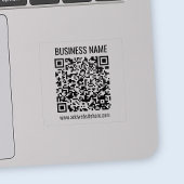 Instant QR-code (voer de URL van uw website in om Sticker