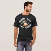 Instant Ramen Guinea Pig Pet T-shirt (Voorkant volledig)