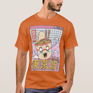 Instant Ramen Noodles Japans Kawaii Vaporwave an T-shirt