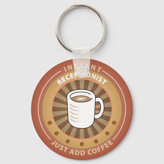 Instant Receptionist Sleutelhanger (Voorkant)