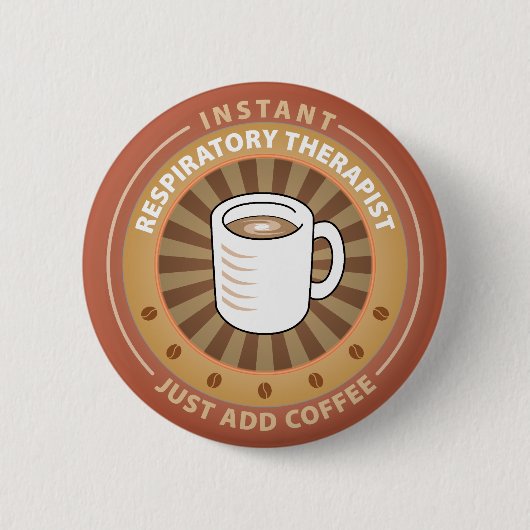 Instant Respiratory Therapist Ronde Button 5,7 Cm (Voorkant)