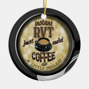 INSTANT RVT - VOEG KOFFIE TOE - CHRISTMAS ORNAMENT
