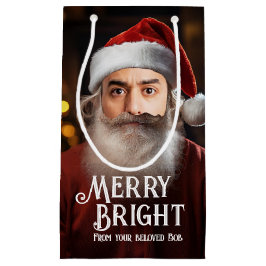 Instant Santa Gift Bag.| Voeg gewoon je gezicht to Klein Cadeauzakje